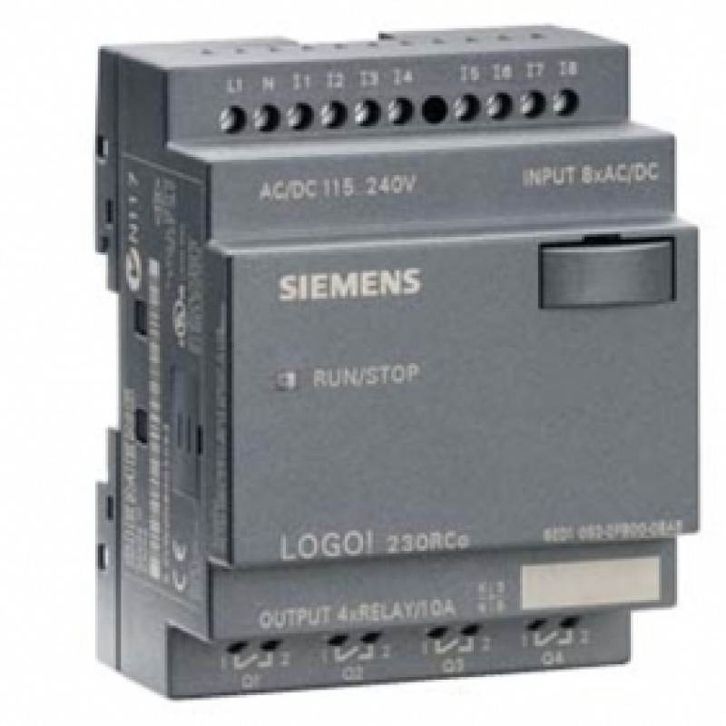 8DI 4DO 115V/230VDC SIEMENS 6ED1052-2FB00-0BA6 LOGO PLC
