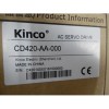Kinco Servo Driver CD Series CD420-AA-000 0.2-0.75KW Single Phase AC220V+/-20% 47~63Hz New