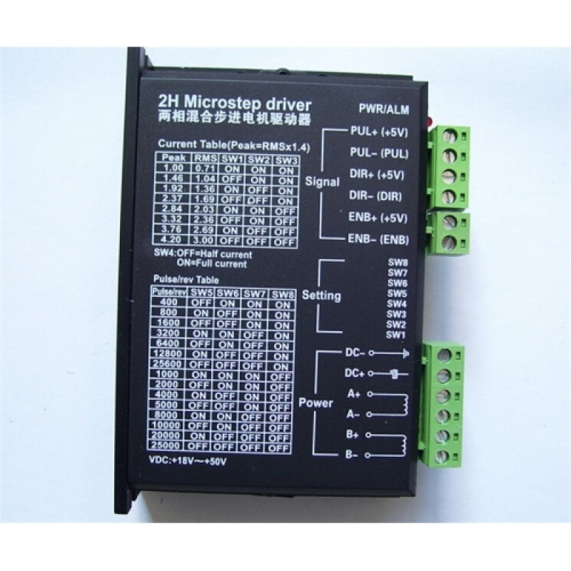 Ratio1:10 NEMA23 3A 1.8Nm 257oz-in L 76mm Gear Reduction Motor+Drive Marking Machine