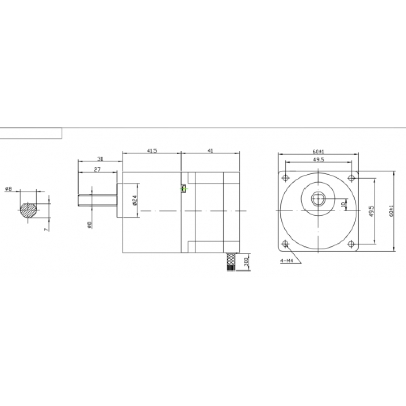 Ratio1:10 NEMA23 3A 1.8NM  257oz-in L 76mm Gear reducer Stepper Motor Marking Machine
