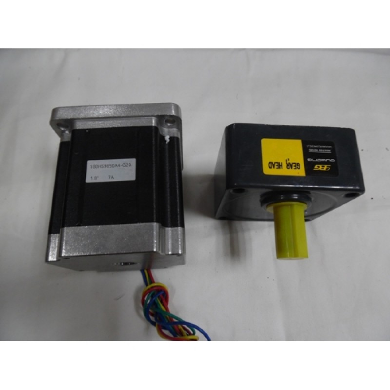 Ratio1:20 NEMA34 7A 10NM 1429oz-in L 98mm Gear reducer Stepper Motor CNC machining