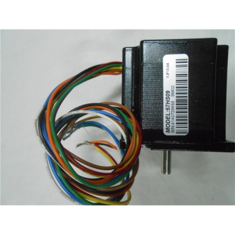 NEMA23 0.9NM 128oz-in 2ph 2.8A D=6.35mm Stepper Motor 57HS09 Laser Machine