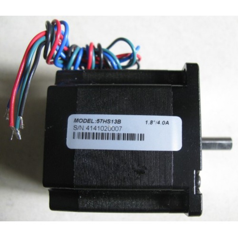 NEMA23 1.3NM 186oz-in 2ph 2.8A D=6.35mm Stepper Motor 57HS13B Laser Machine