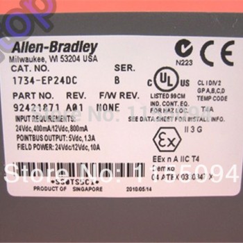 1734-EP24DC AB Allen-Bradley PLC 24VDC 400 mA at 24V DC Expansion Power Unit 1734 Series Original brand new