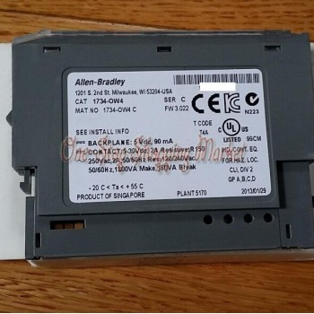 1734-OW4 AB Allen-Bradley PLC 5-28.8VDC 4 Form A N.O. relays POINT Digital Contact Output Modules 1734 Series Original b