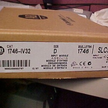 1746-IV32 Allen-Bradley PLC 1746 Digital DC Input Modules 15-30V DC Source 32 Input New