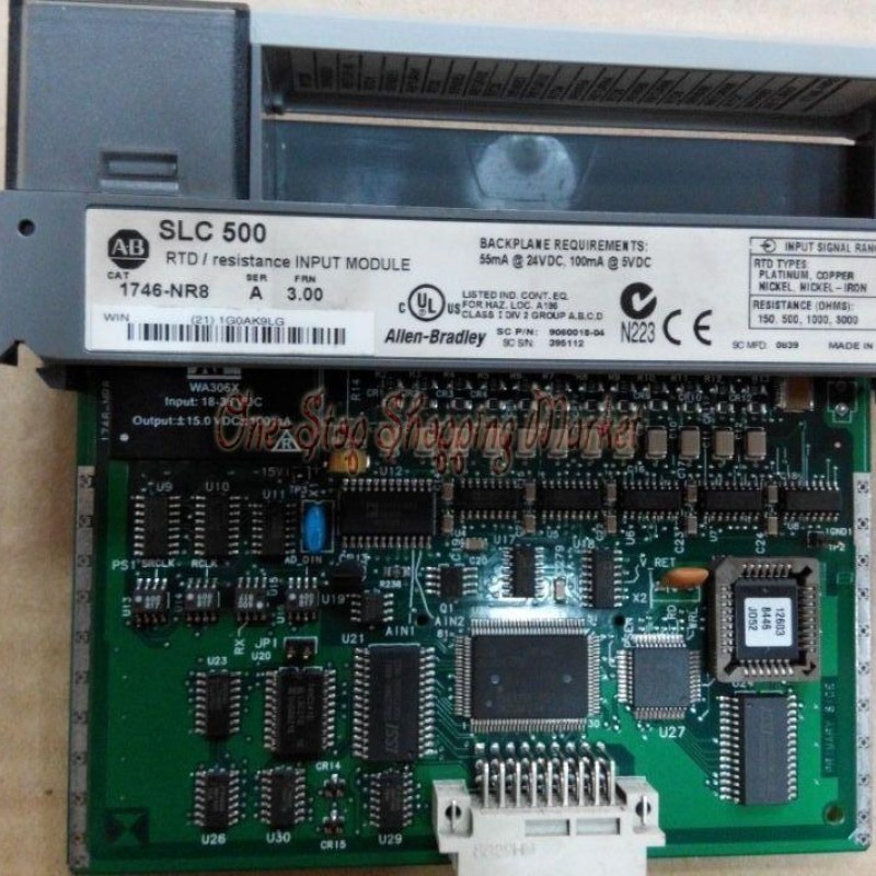 1746-NR8 Allen-Bradley PLC 1746 RTD and Thermocouple Modules 8 Inputs 16 Bits New