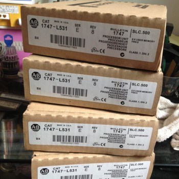 1747-L531 Allen-Bradley PLC SLC 5/03 Processor 4096 I/O 480 local Analog I/O New