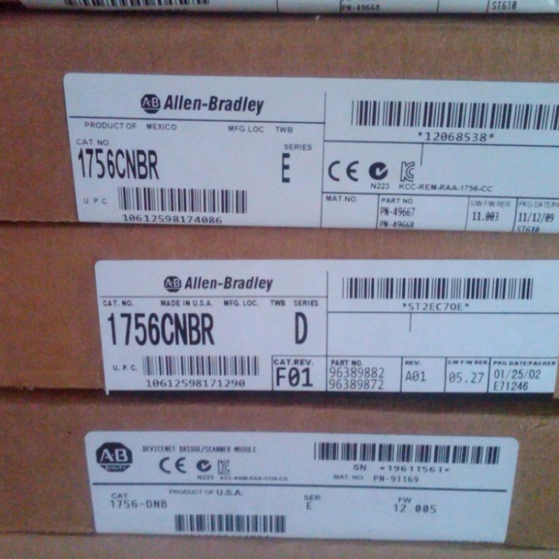 1756-CNB Allen-Bradley PLC ControlNet Bridge Module (40-48 connections) New