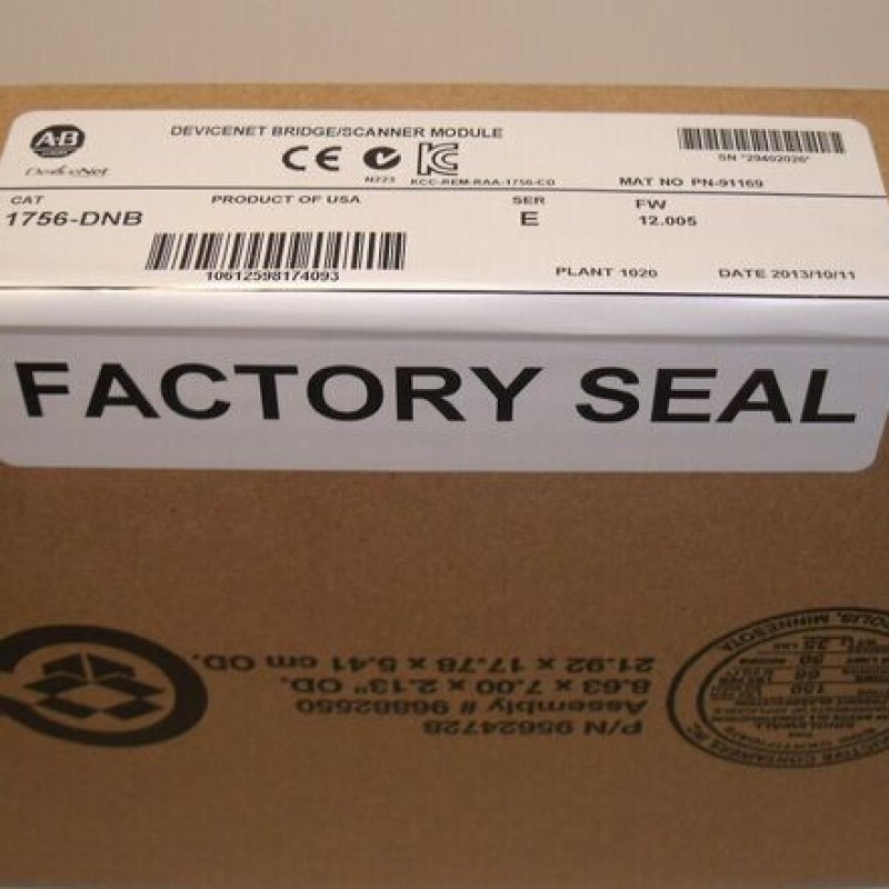 1756-DNB Allen-Bradley PLC DeviceNet Bridge/Scanner Module New