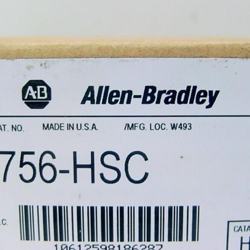 1756-HSC AB Allen-Bradley PLC 2 Counters 4 Outputs High-speed counter module 1756 Series Original brand new