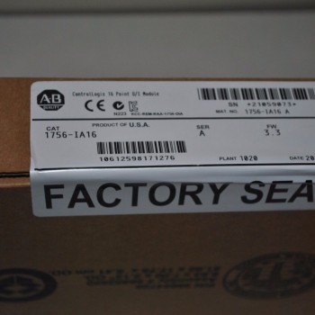 1756-IA16 Allen-Bradley PLC 16 Channel 70-132V AC Input Module(20 Pin) New