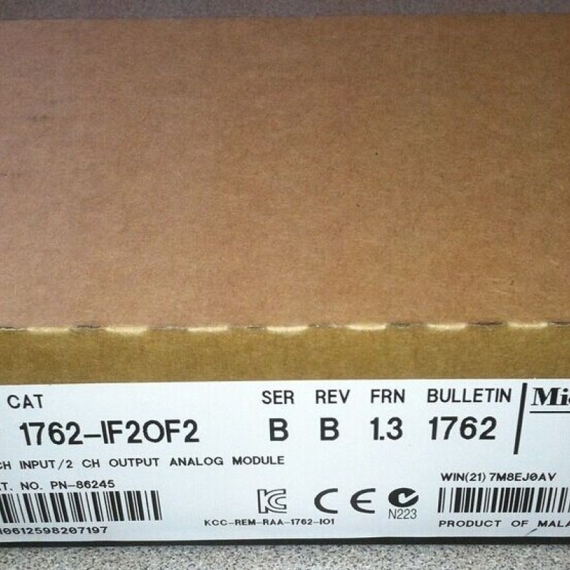 1762-IF2OF2 AB Allen-Bradley PLC 2 differential inputs Analog I/O Module 1762 Series Original brand new