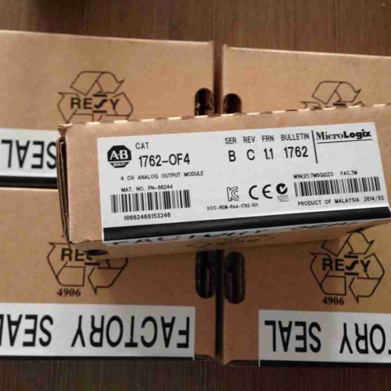 1762-OF4 AB Allen-Bradley PLC 0-10VDC 4 single-ended outputs 1762 Series Original brand new