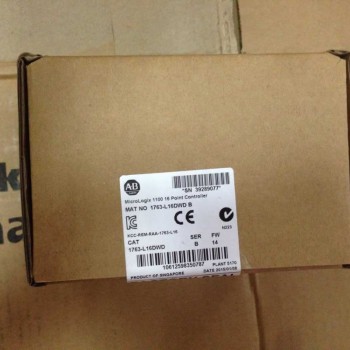 1763-L16DWD AB Allen-Bradley PLC 12-24VDC MicroLogix 1100 Controller 1763 Series Original brand new