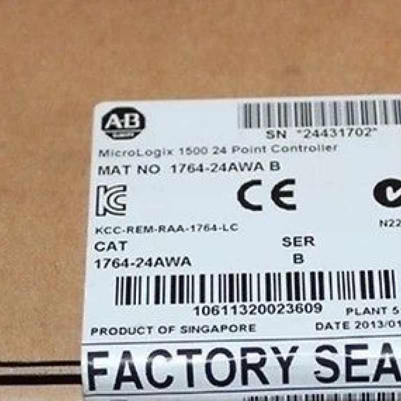 1764-24AWA AB Allen-Bradley PLC MicroLogix 1500 Base Unit 12 Inputs 12 Outputs 1764 Series Original brand new