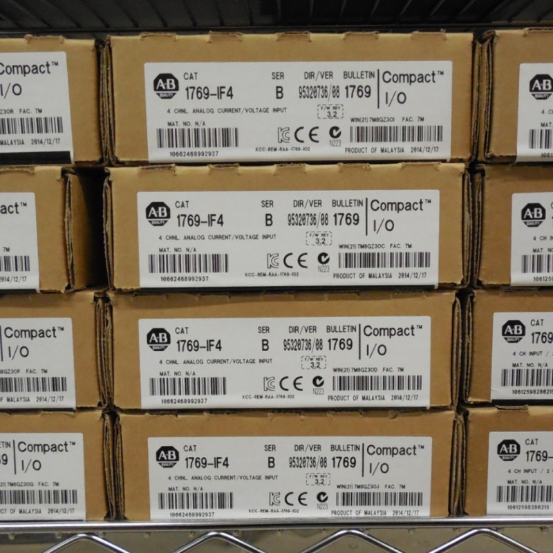 1769-IF4 AB Allen-Bradley PLC 4 inputs differential or single-ended Compact Analog I/O Module 1769 Series Original brand