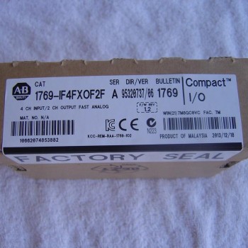 1769-IF4FXOF2F AB Allen-Bradley PLC 4 high-speed  inputs Compact Analog I/O Module 1769 Series Original brand new