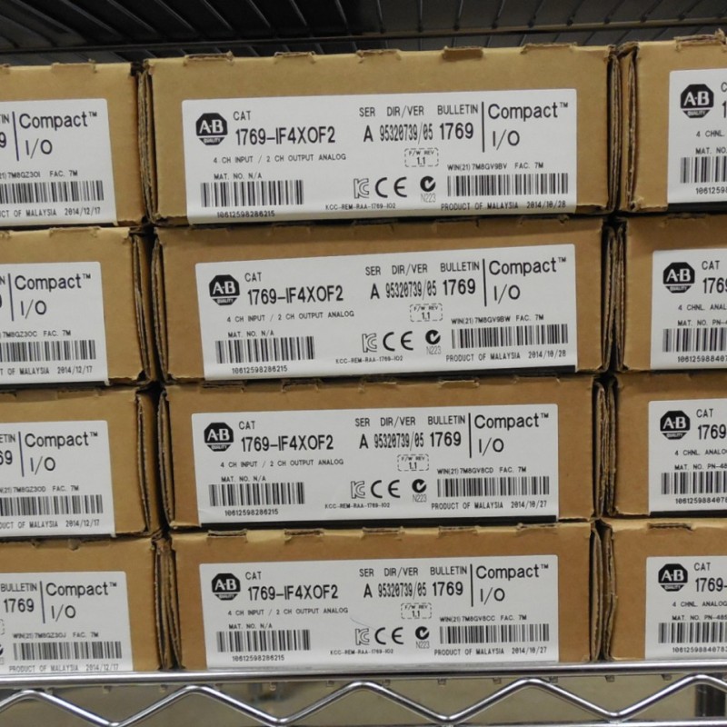 1769-IF4XOF2 AB Allen-Bradley PLC 4 differential or single-ended inputs 1769 Series Original brand new