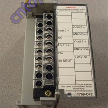 1769-OF2 AB Allen-Bradley PLC 2 outputs single-ended  Compact Analog I/O Module 1769 Series Original brand new