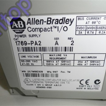 1769-PA2 AB Allen-Bradley PLC 85-265V AC Power Supply 1769 Series Original brand new