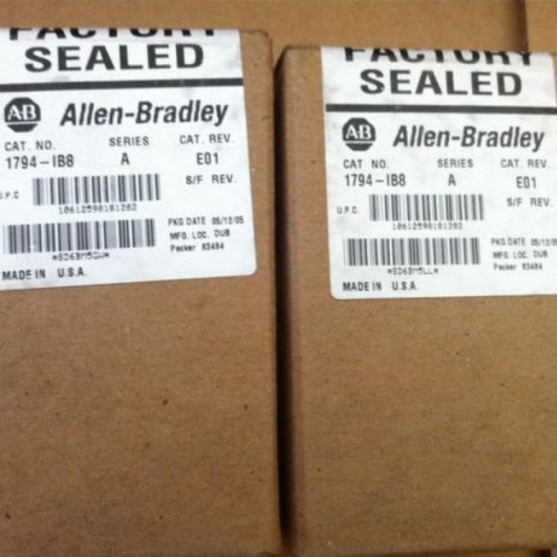 1794-IB8 AB Allen-Bradley PLC Digital DC Input Module 8 Current Sinking 1794 Series Original brand new