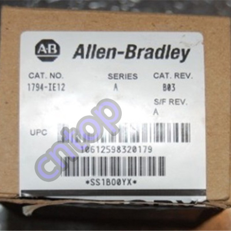1794-IE12 AB Allen-Bradley PLC FLEX Analog Input Module 12 single-ended inputs 1794 Series Original brand new