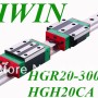 1m Linear Rail Guide HGR20 + Sliding Block HGH20CA HIWIN HG Series