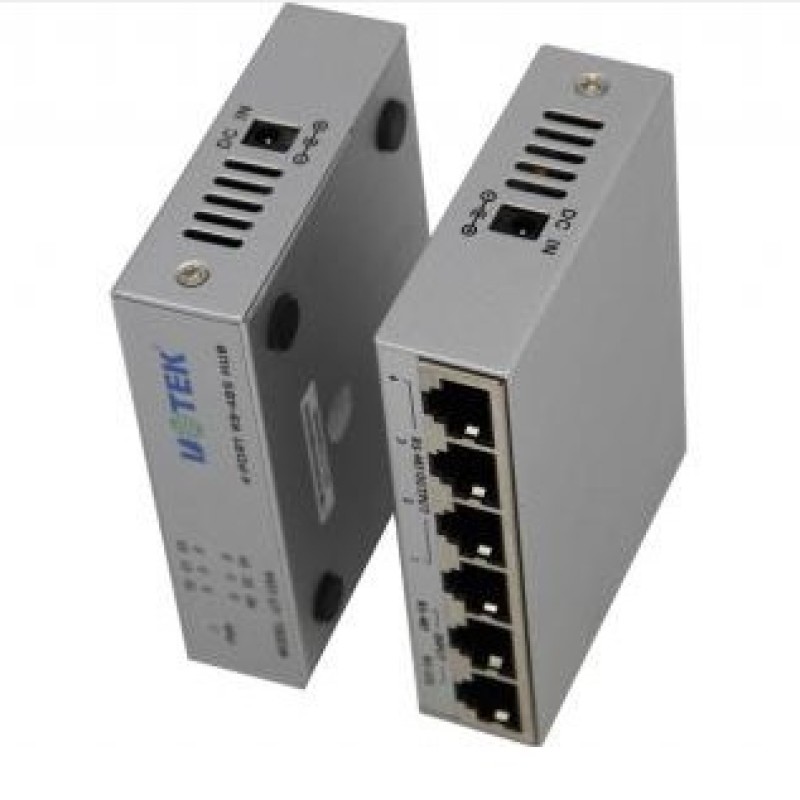 4-port RS-485 HUB UT-1204 NEW