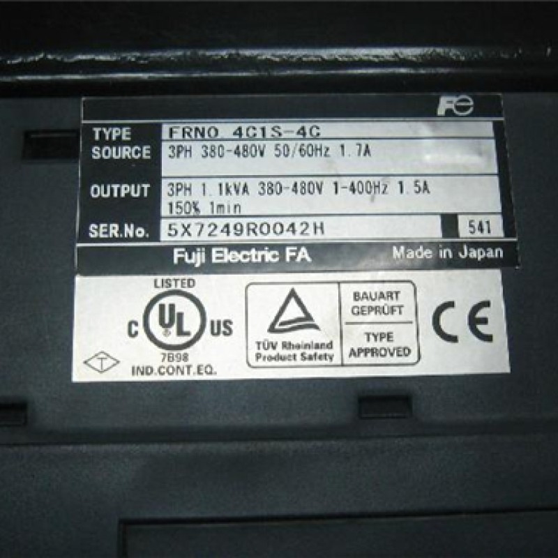 400V Three-phase 1.5A 0.4KW FRN0.4C1S-4C FUJI FRENIC-Mini Inverter
