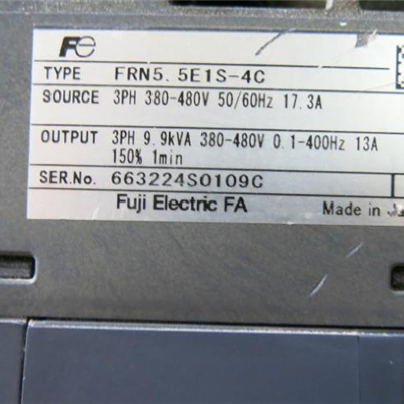 400V Three-phase 13A 5.5KW FRN5.5E1S-4C FUJI FRENIC-Multi Inverter