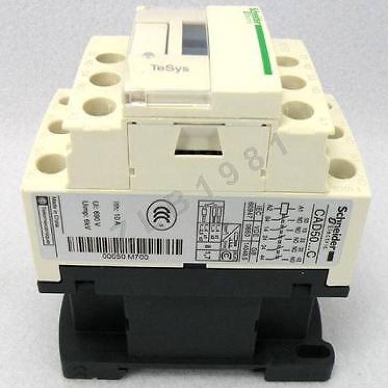 5pcs/Lot CAD50M7C TeSys D Control Relay AC220V 50/60Hz 5NO+0NC New