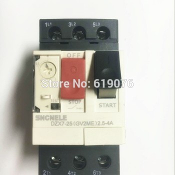 5pcs/Lot GV2ME07C  Motor Ciruit Breaker 1.6-2.5A New