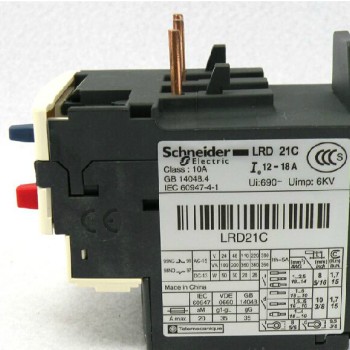 5pcs/Lot LRD21C TeSys D Thermal Overload Relays 12-18A New