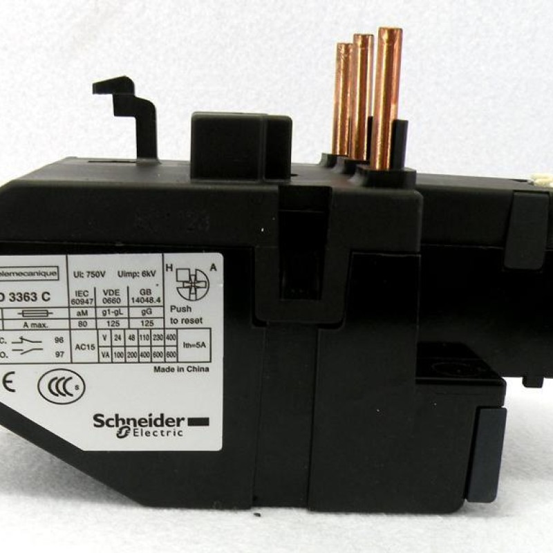 5pcs/Lot LRD3363C TeSys D Thermal Overload Relays 63-80A New