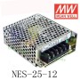 5pcs NES-25-12 MEAN WELL 25W 12V2.1A Single Output Switching Power Supply