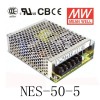 5pcs NES-50-5 MEAN WELL 50W 5V10A Single Output Switching Power Supply