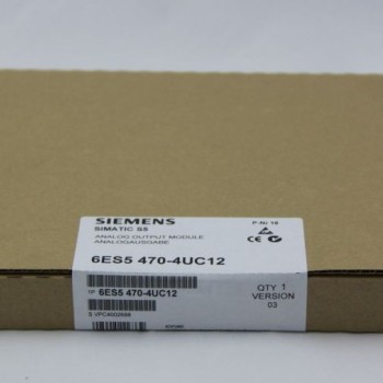 6ES5470-4UC12 SIEMENS Analog Output Module New