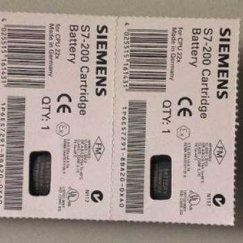 6ES7291-8BA20-0XA0 Lithium battery for S7-200 PLC with plug