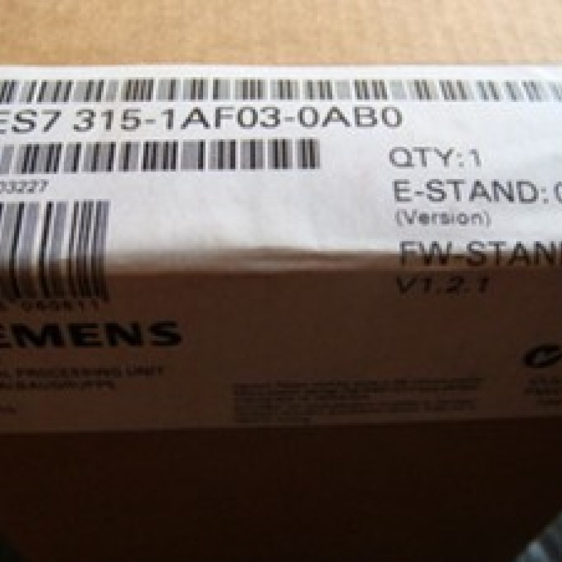 6ES7315-1AF03-0AB0 SIEMENS CPU Module Second hand