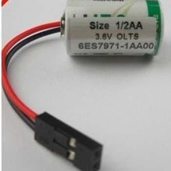 6ES7971-1AA00-0AA0 Lithium battery(LS14250C) for S7-300 PLC with plug 3.6V/0.95AH