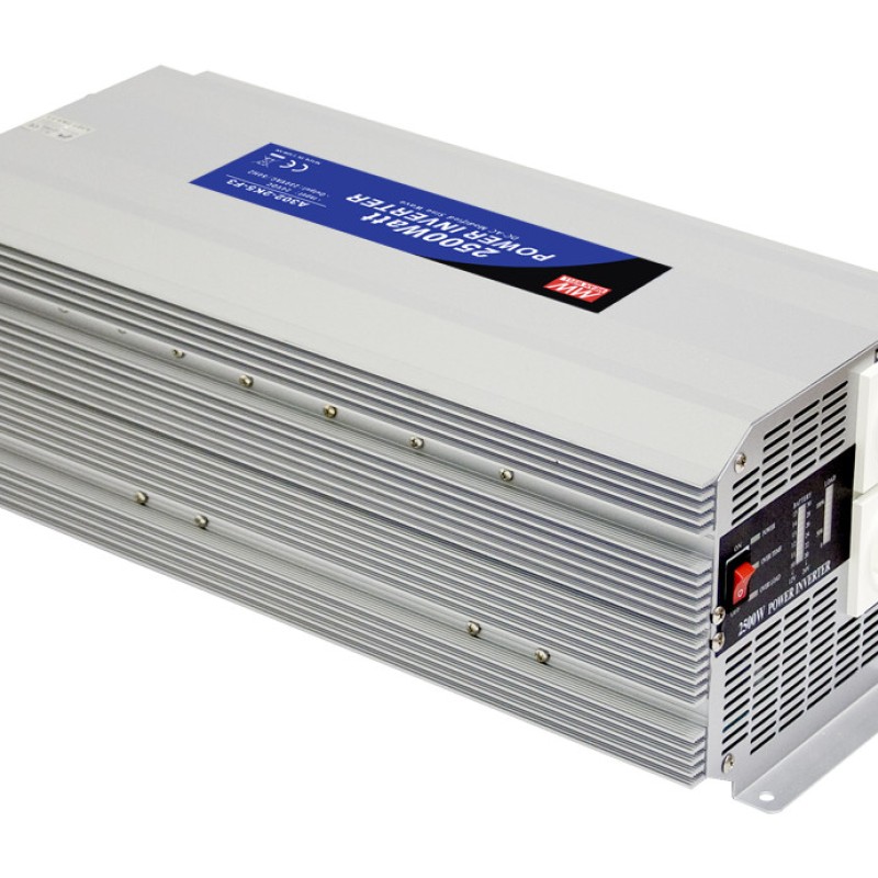 A302-2K5-F3 MEAN WELL 2500W 24V Turn 220V Modified Sine Wave Output Car Inverter Power