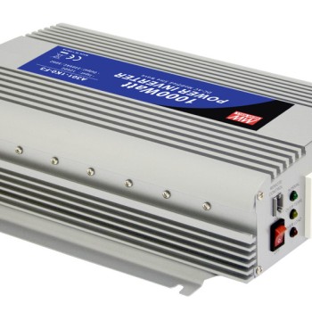 A302-1K0-F3 MEAN WELL 1000W 24V Turn 220VAC Modified Sine Wave Output Car Inverter Power