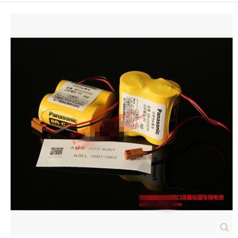 A98L-0001-0902 Lithium battery(BR-CCF2TH 6V) for FANUC CNC 16i/18I with alpha drives
