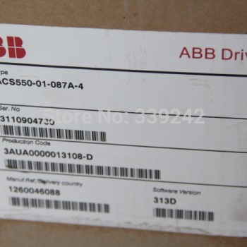ACS550-01-087A-4 ABB Vector Control Inverter 45kw