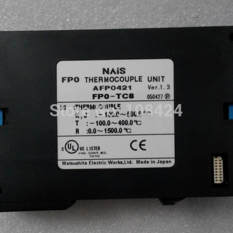 AFP0421 Panasonic FP0-TC8 PLC Thermocouple Module  K J T R New Original 1 Year Warranty