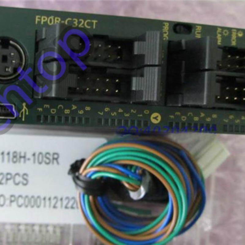 AFP0RC32CT Panasonic FP0R-C32CT PLC CPU 24VDC Power 16DI 16DO Transistor NPN RS232C New Original 1 Year Warranty