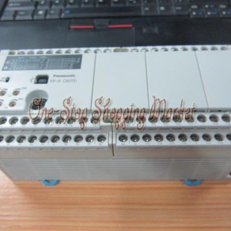 AFPX-C60TD FP-X C60TD Panasonic PLC CPU 24VDC 32 Point Input 28DO Transistor NPN 32K Steps USB Port New Original 1Year W