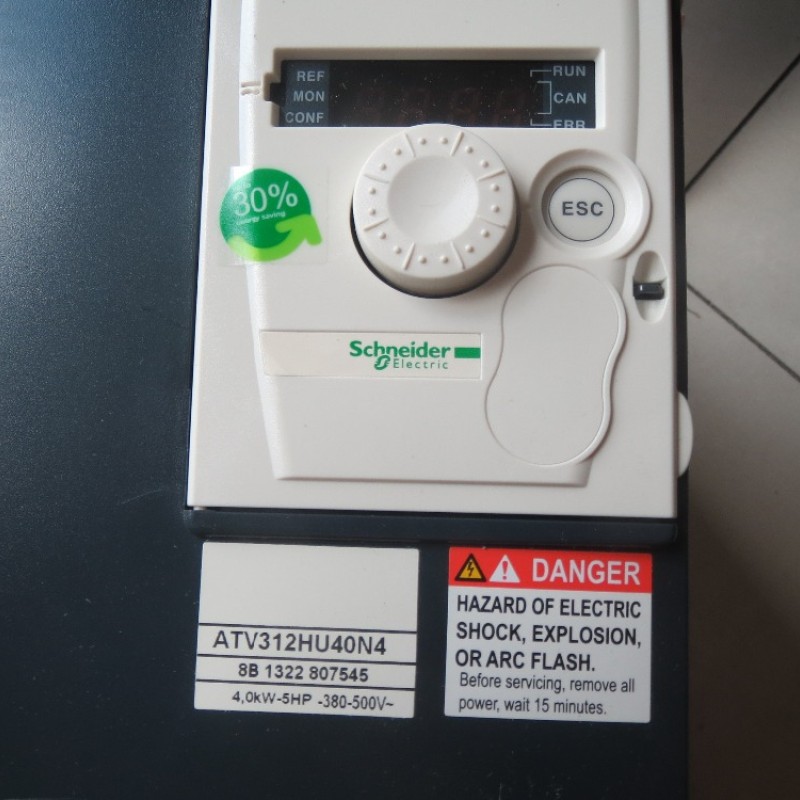 ATV312HU40N4 VFD Inverter  Input 3ph 380V Output 3ph 380V 9.5A 0.5~500Hz 4.0KW 5HP with EMC New