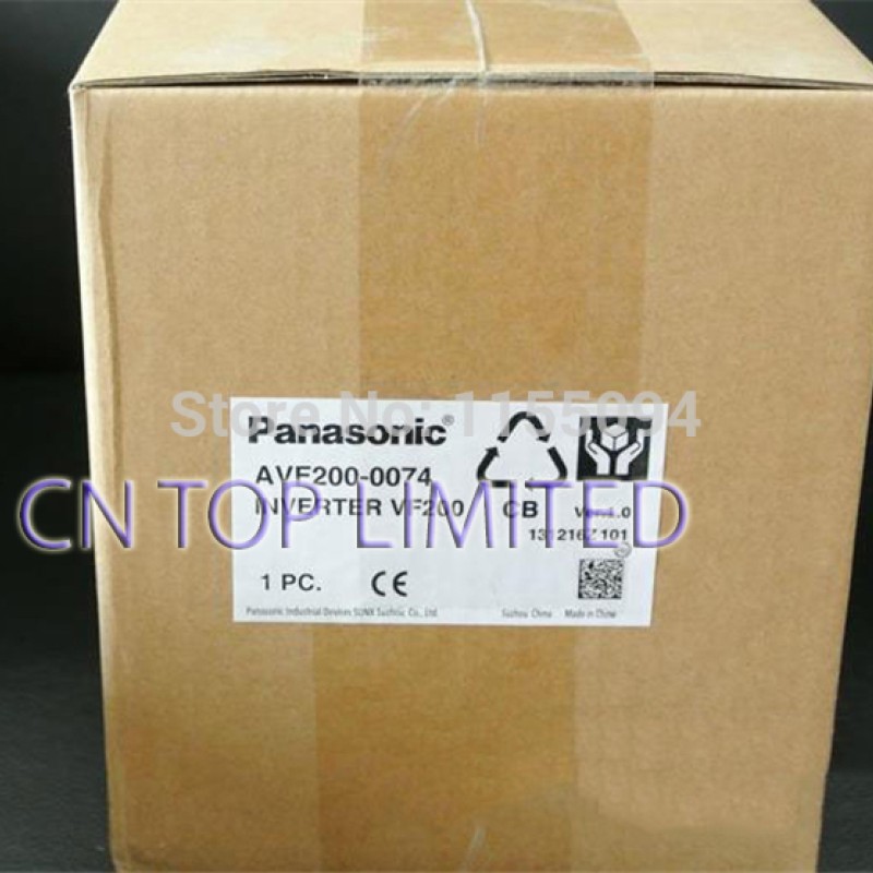 AVF200-0074 Panasonic VFD input 3 Ph 380V 2.1A 0.75KW 400Hz for Textile Machine 1 year Warranty